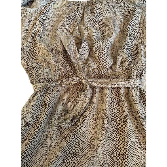 Speechless Dress snake print with belt Above Knee Length Size Medium - Picture 2 of 2